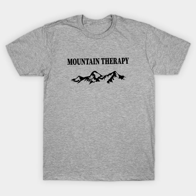 Mountain Therapy T-Shirt by Souna's Store